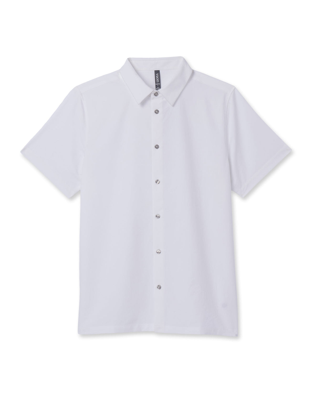 Short Sleeve Manhattan Button Down | White