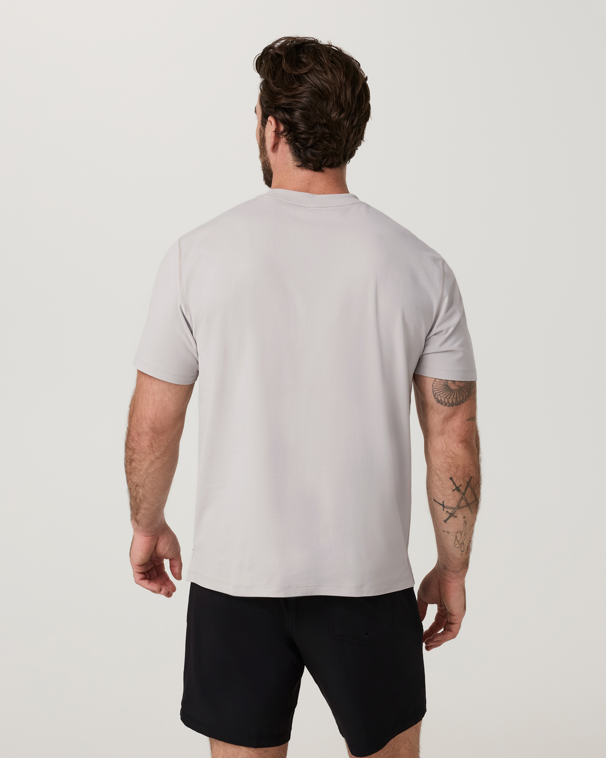 Short Sleeve Ponto Pocket Tee - Relaxed Fit | Suede