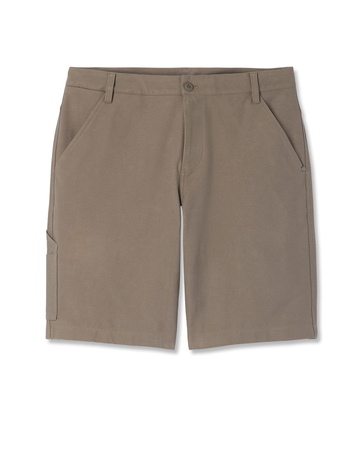 Vuori Meta™ Canvas Carpenter Short 10" | Bark