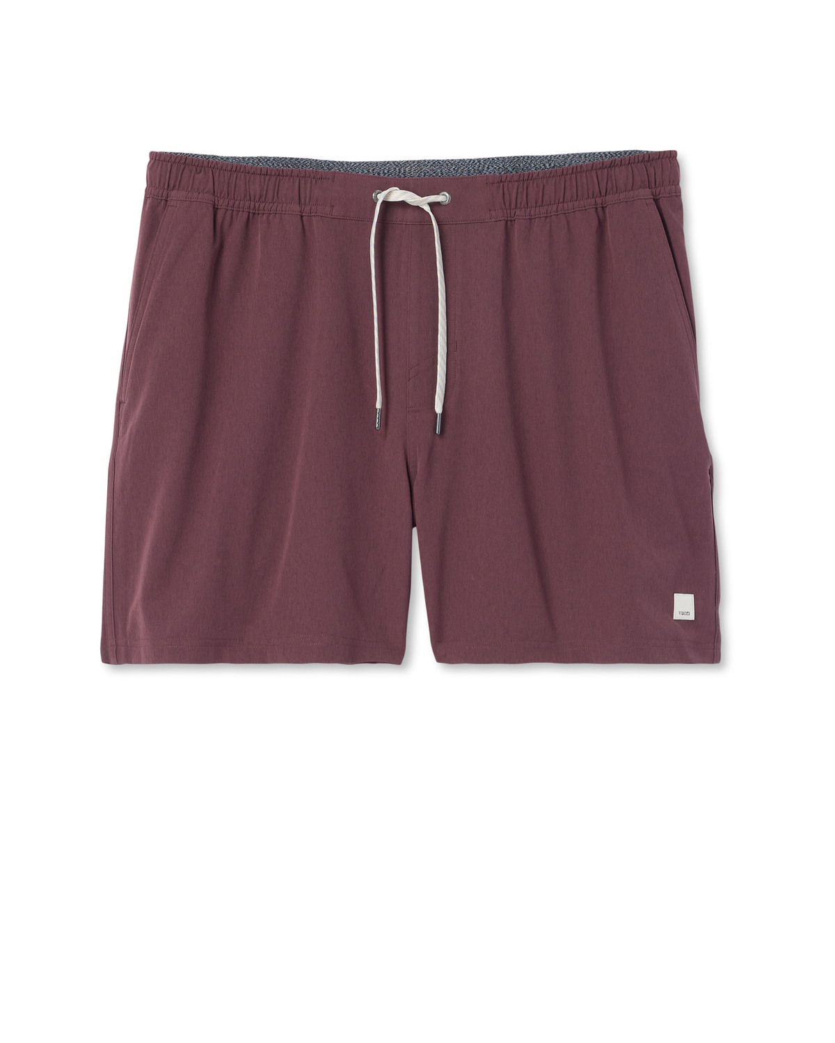Banks Session Short Unlined 5" | Boysenberry Linen Texture