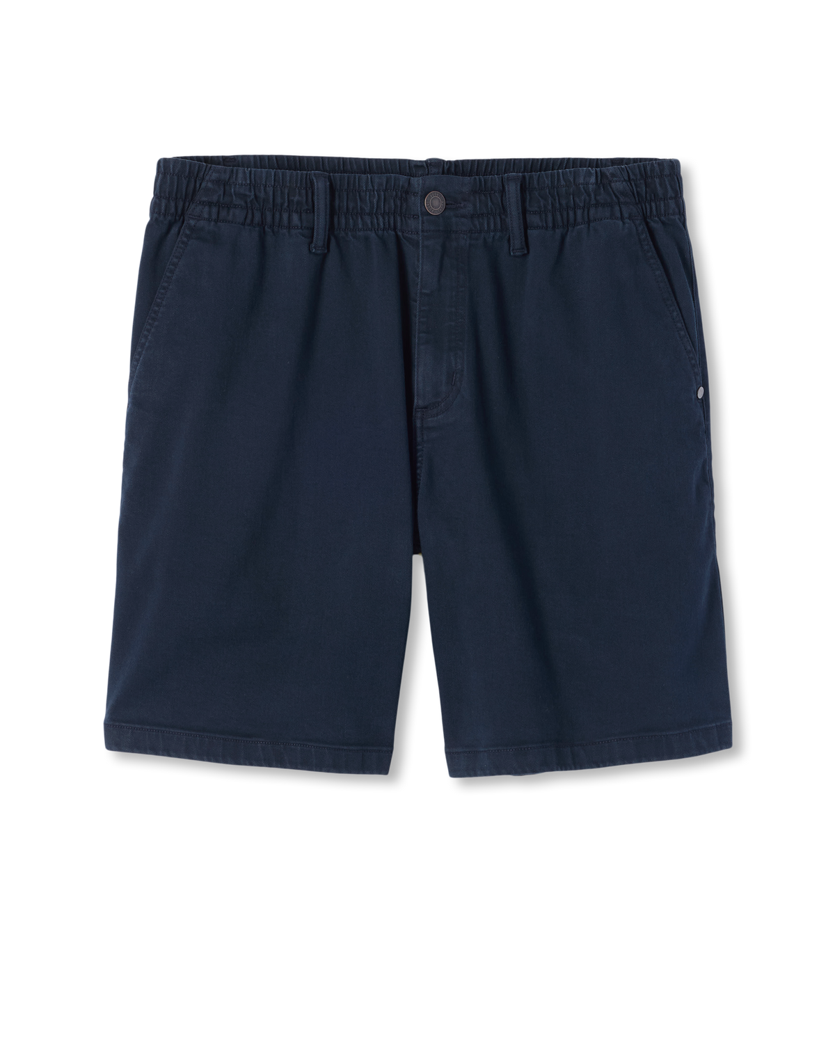 Benton Twill Elastic Waist Short 8" | Ink