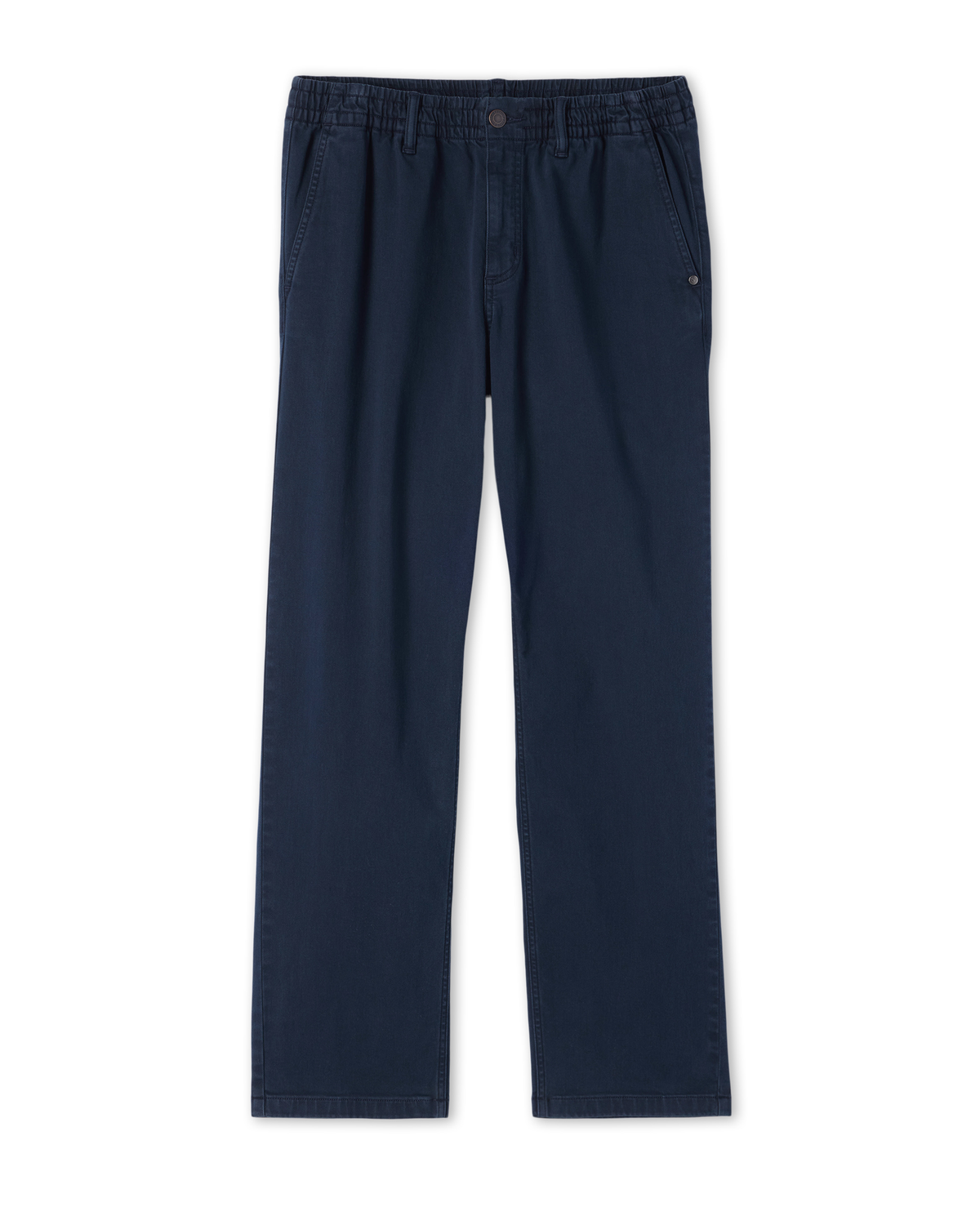 Benton Twill Elastic Waist Pant Relaxed Fit 30" | Ink