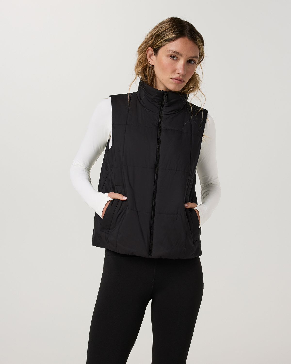 Canyon Insulated Sporty Vest | Black