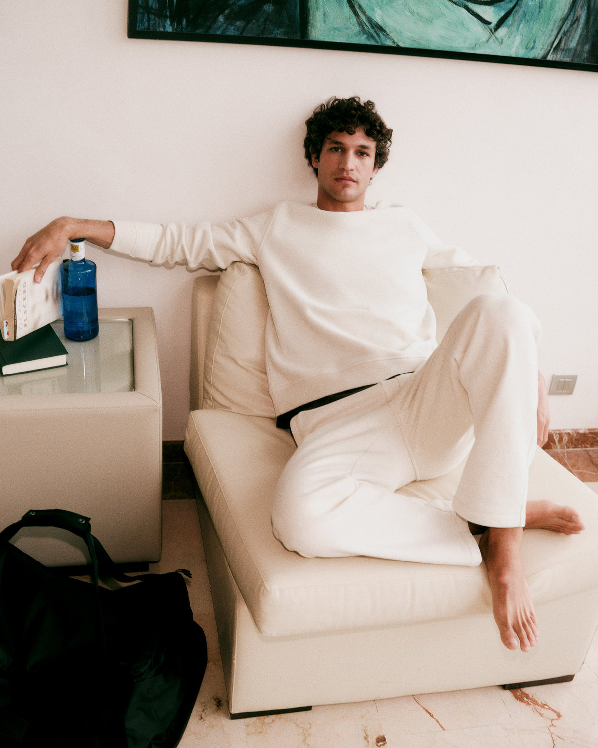 Seaside Sweatpant - Long | Buttermilk Heather