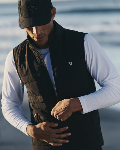 Sunday Insulated Hybrid Vest | Black