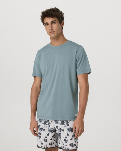 Tuvalu Tee | Misty Blue