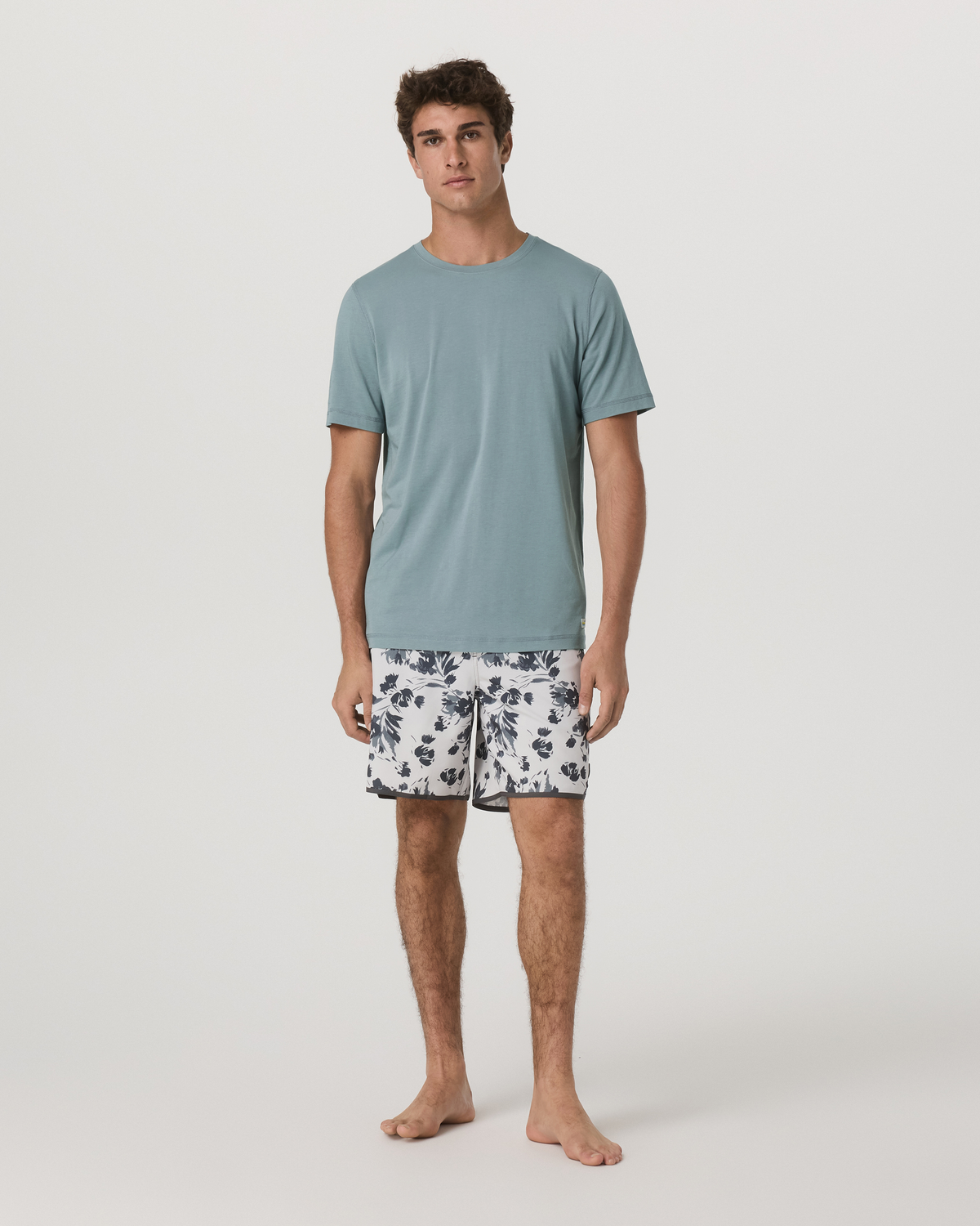 Tuvalu Tee | Misty Blue