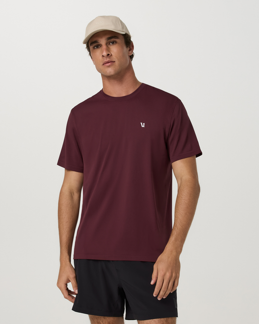 Short Sleeve Clearview Seamless Tee | Fig