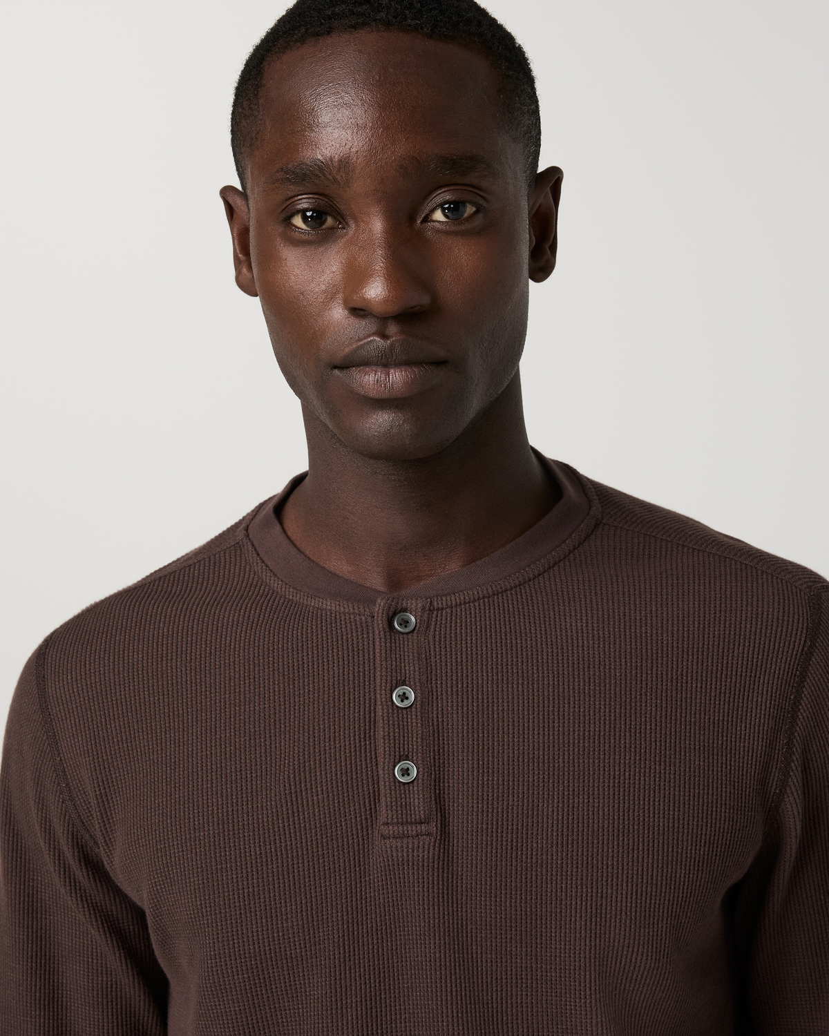 Waffle Henley | French Roast