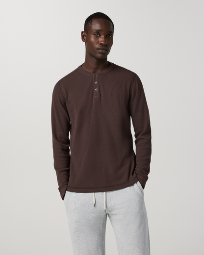 Waffle Henley | French Roast
