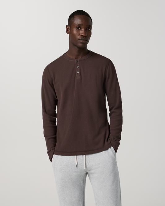 Waffle Henley | French Roast