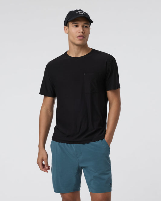 Short Sleeve Strato Pocket Tee - Relaxed Fit | Black