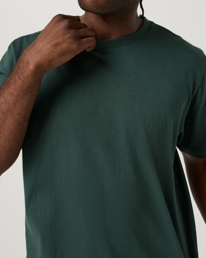 Short Sleeve Vuori Heavyweight Cotton Tee - Relaxed Fit | Hemlock