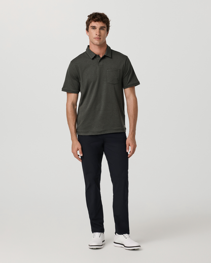 Short Sleeve Ponto Performance Polo | Army Heather