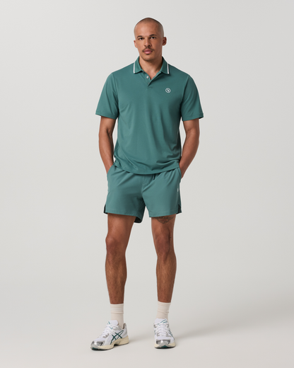 Short Sleeve Gamepoint Polo 2.0 | Dark Cyan