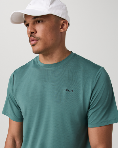 Short Sleeve Viewpoint Performance Tee 2.0 | Dark Cyan