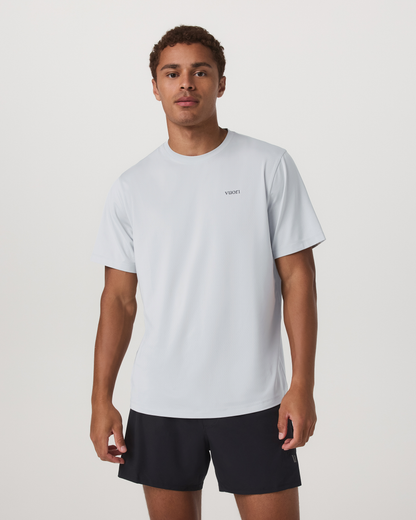Short Sleeve Viewpoint Performance Tee 2.0 | Sky Grey