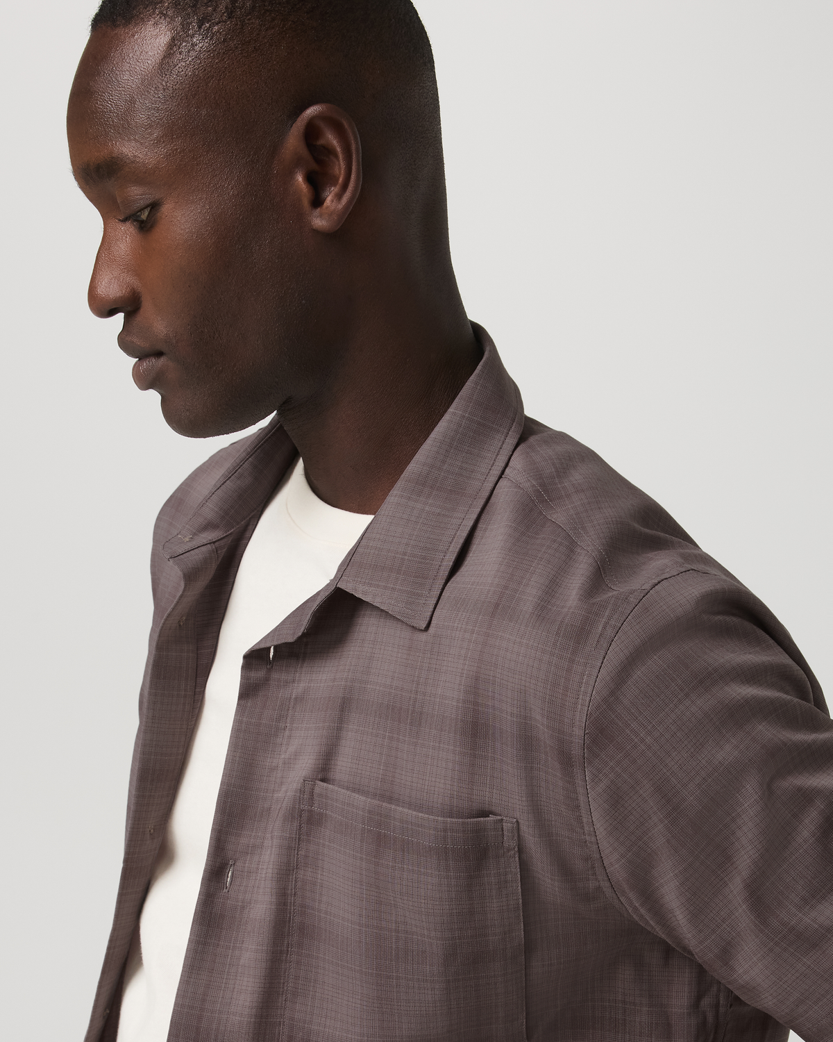 Short Sleeve Plaid Button Down Shirt | Timber