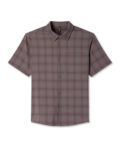 Short Sleeve Plaid Button Down Shirt | Timber