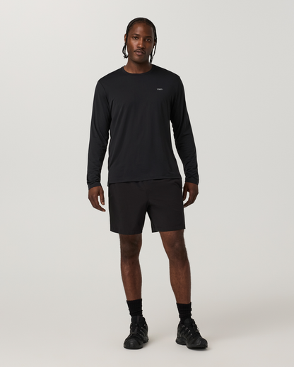 Long Sleeve Strato Breathe Tee | Black