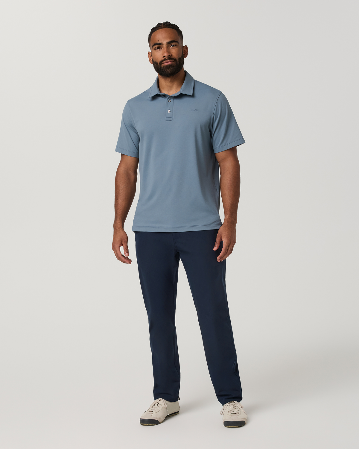 Short Sleeve Torrey Golf Polo | Waterfall