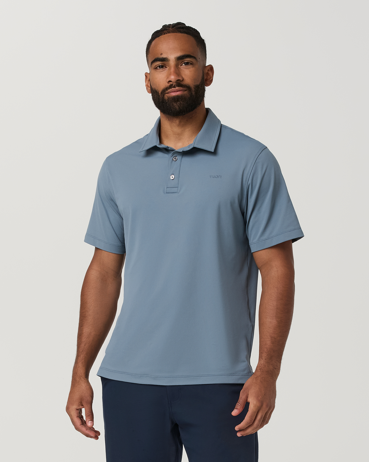 Short Sleeve Torrey Golf Polo | Waterfall