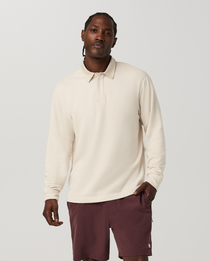 Long Sleeve Cypress Rugby | Bone