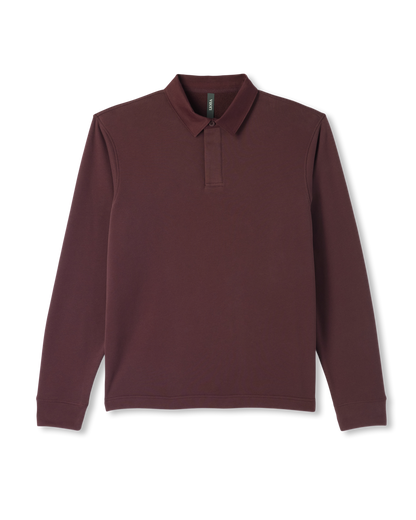 Long Sleeve Cypress Rugby | Boysenberry