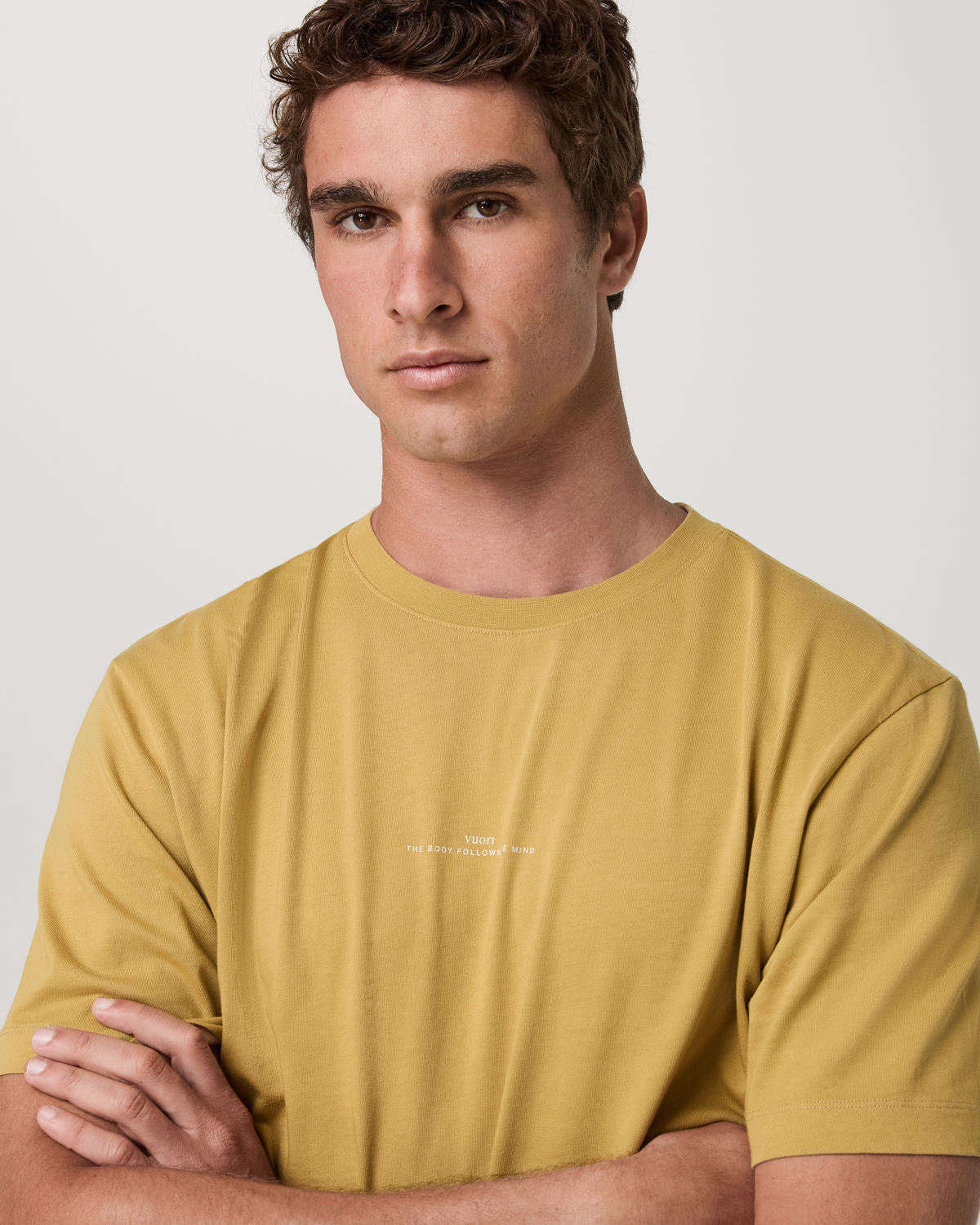 Vuori Lifestyle Graphic Tee | Golden Brown