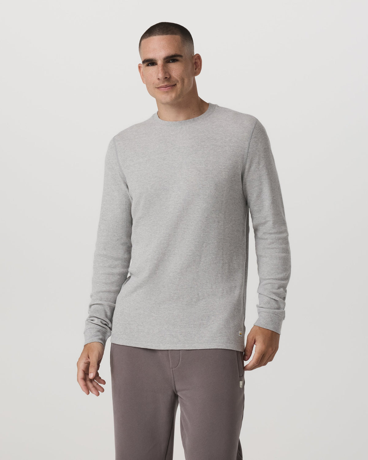 Waffle Crew | Light Heather Grey