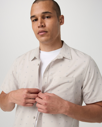 Short Sleeve Bridge Button Down | Salt Stone