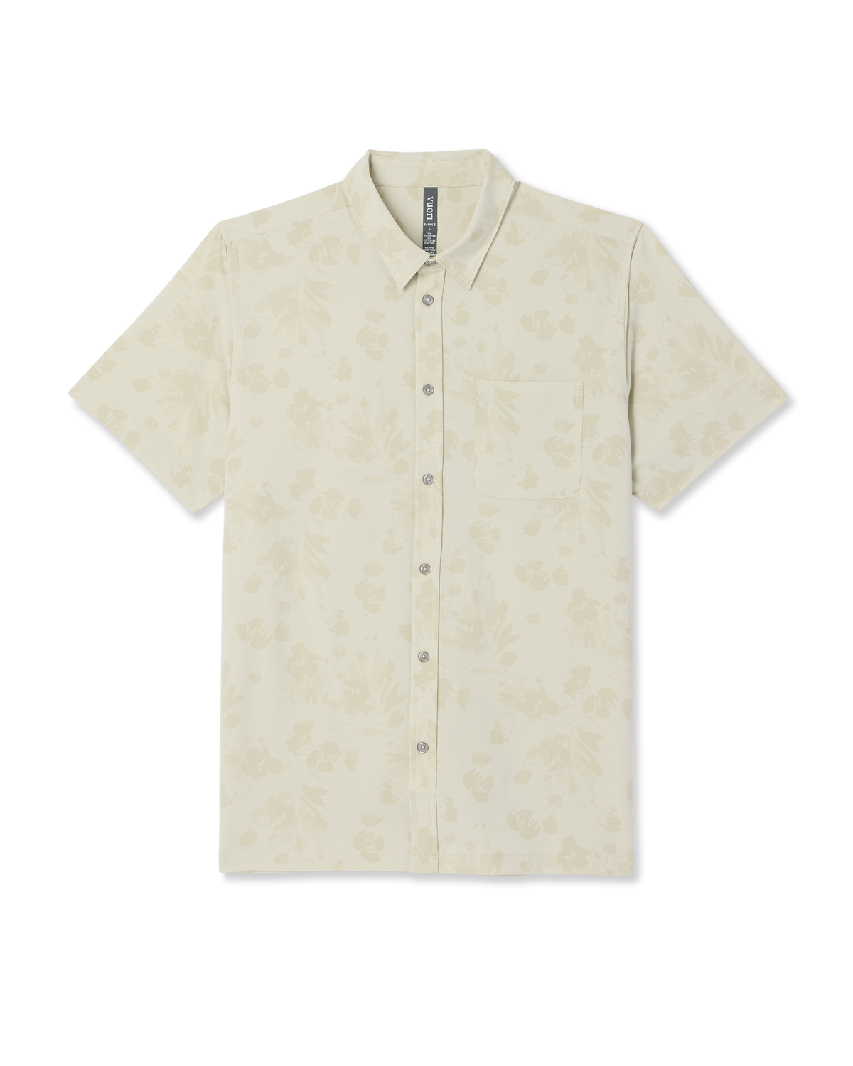 Short Sleeve Bridge Button Down | Sandalwood Fleur