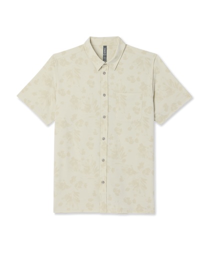 Short Sleeve Bridge Button Down | Sandalwood Fleur