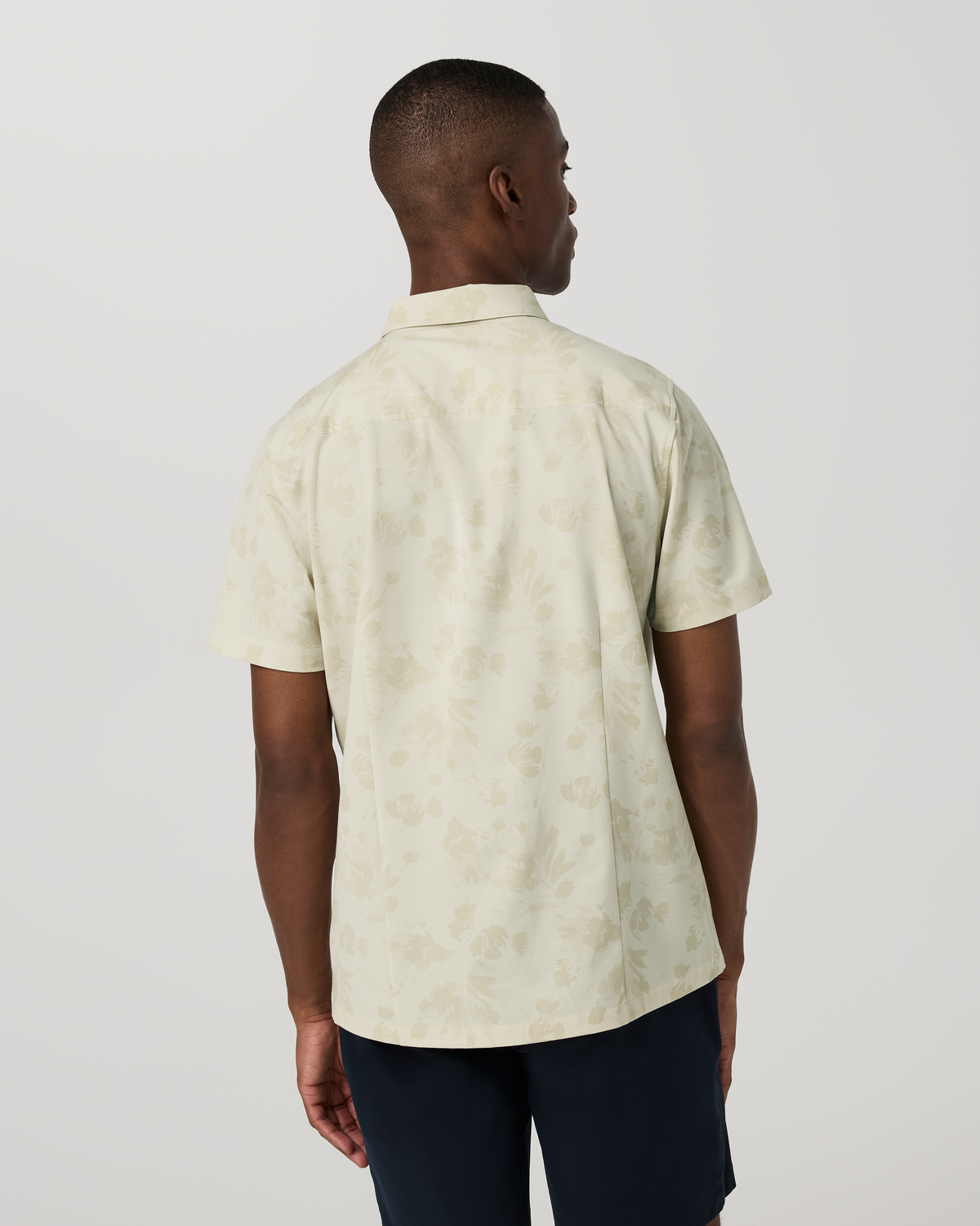 Short Sleeve Bridge Button Down | Sandalwood Fleur