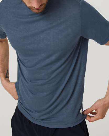 Current Tech Tee | Bay Blue
