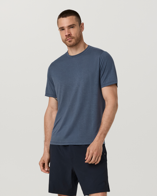 Current Tech Tee | Bay Blue