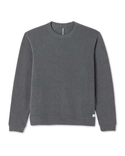 Beach Fleece Crew | Dark Pewter Heather
