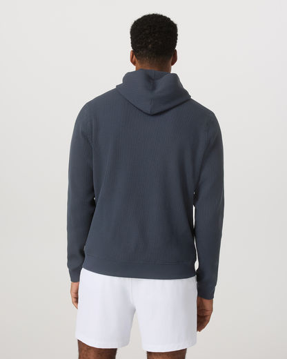 Tech Waffle Pullover Hoodie | Ink