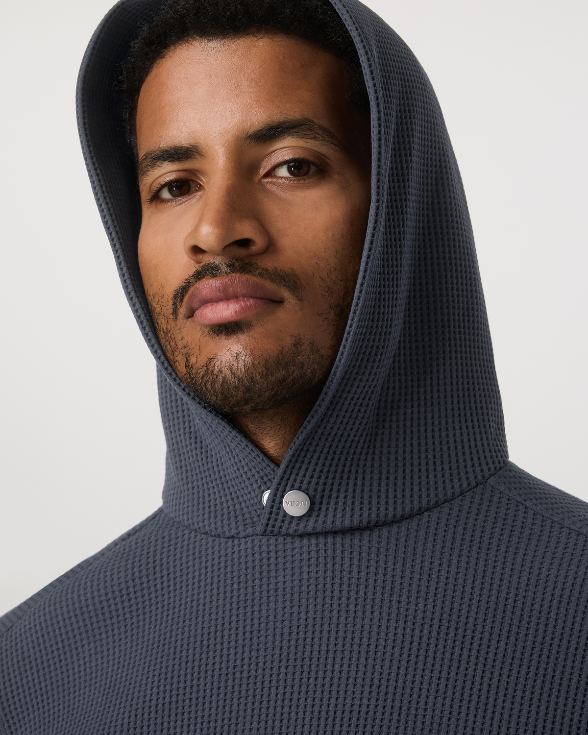 Tech Waffle Pullover Hoodie | Ink