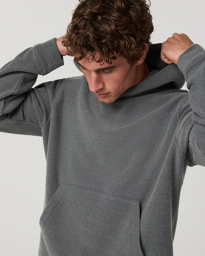 Beach Fleece Pullover Hoodie | Dark Pewter Heather