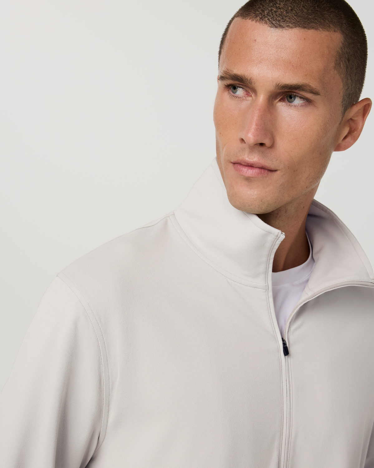 Ponto Re/ACTV Half Zip | Suede