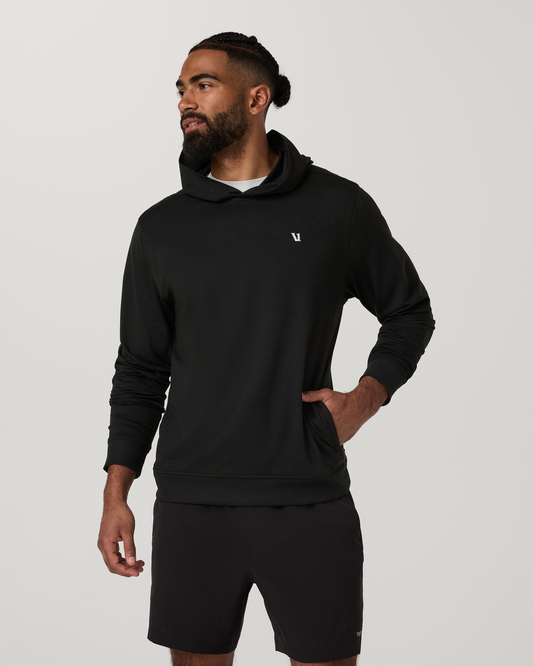 Ponto Pullover Hoodie | Black Heather