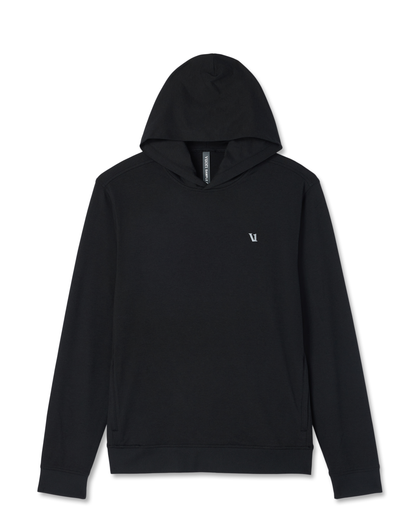 Ponto Pullover Hoodie | Black Heather