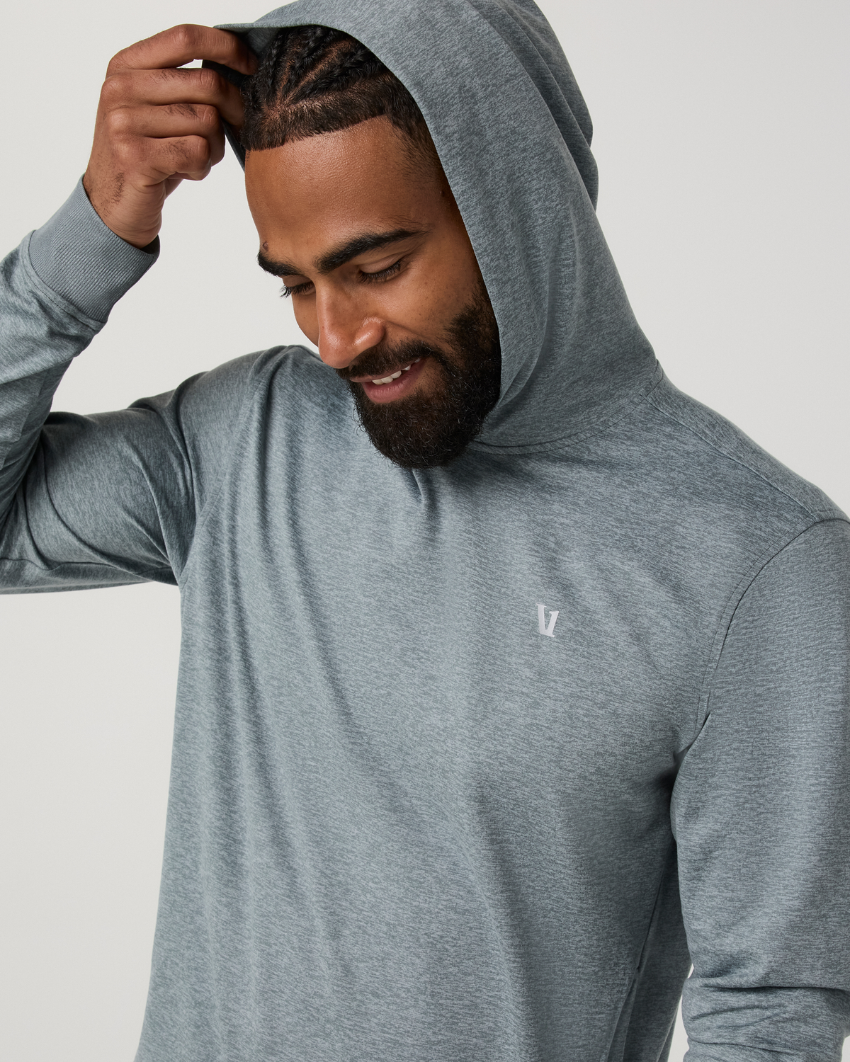 Ponto Pullover Hoodie | Foggy Blue Heather
