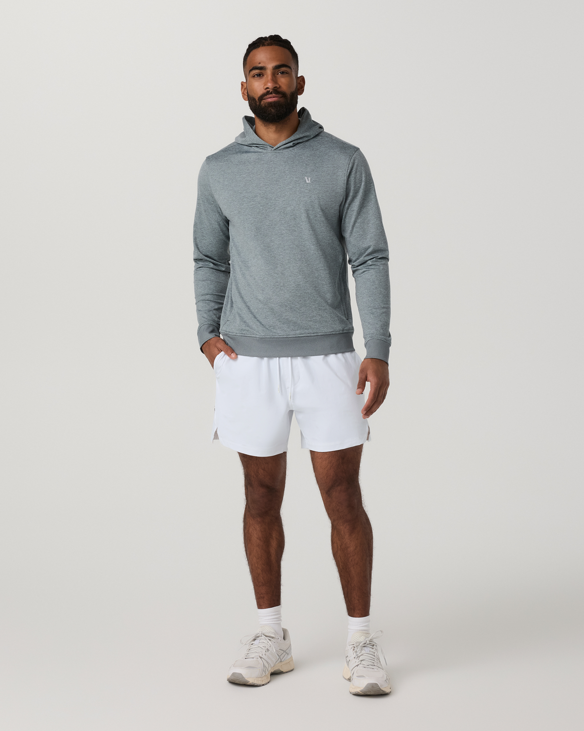 Ponto Pullover Hoodie | Foggy Blue Heather