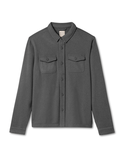 Aspen Shirt Jacket | Dark Pewter