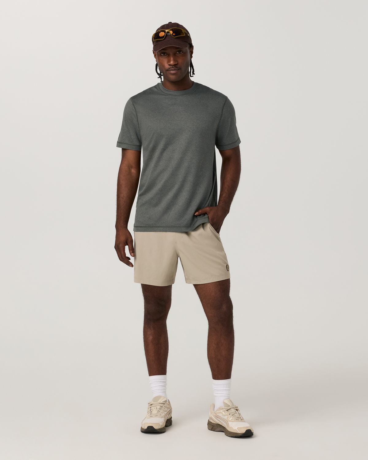 Kore Short Unlined 5" | Biscotti Tonal