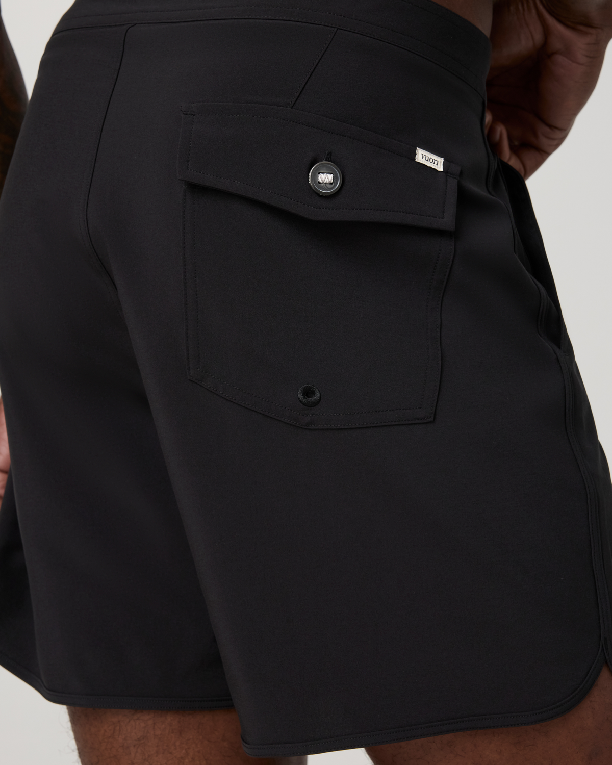 Cruise Boardshort 5" | Black Solid Waistband