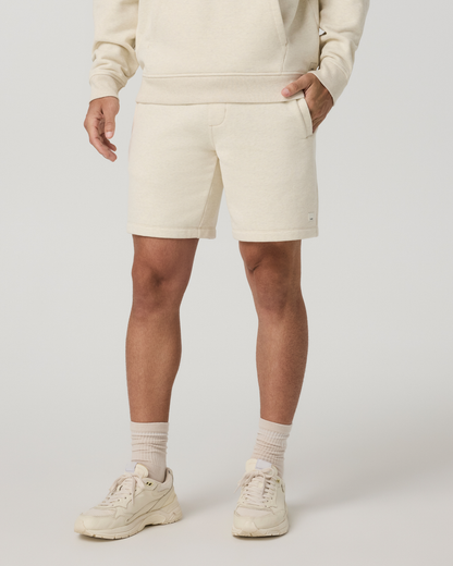 Seaside Short 8" | Buttermilk Heather