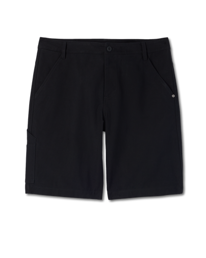 Vuori Meta™ Canvas Carpenter Short 10" | Black